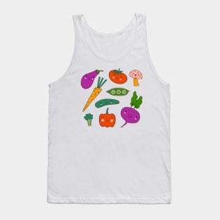 Veggie Collage Tank Top